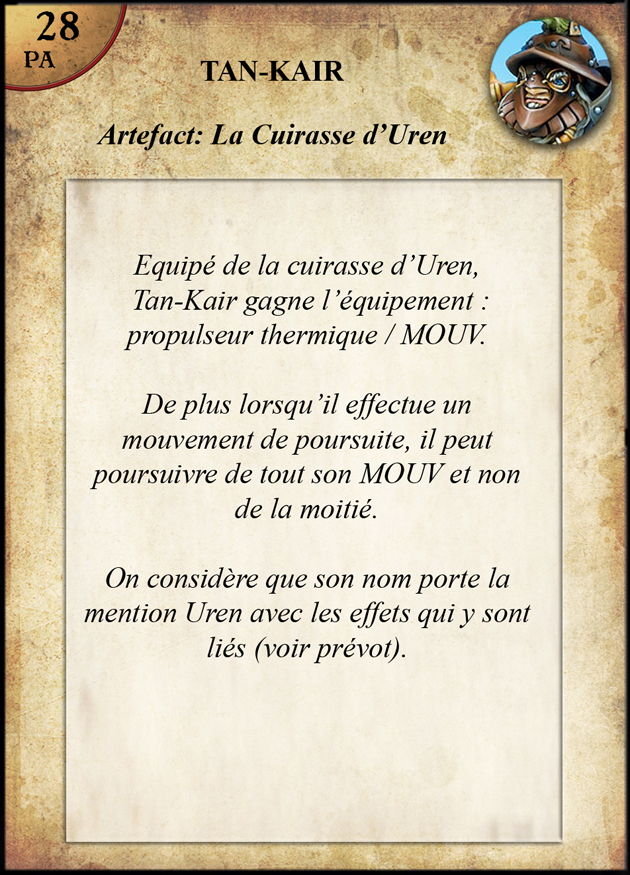 Cuirasse d'Uren